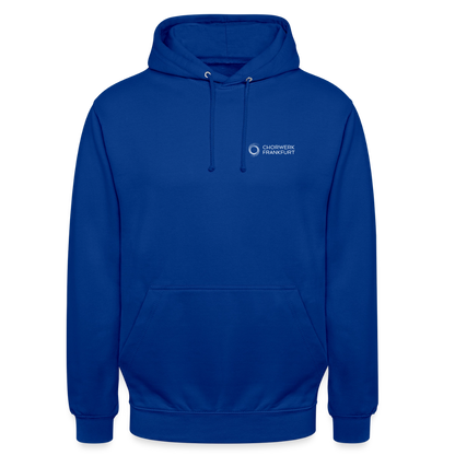 Unisex Hoodie - Royalblau