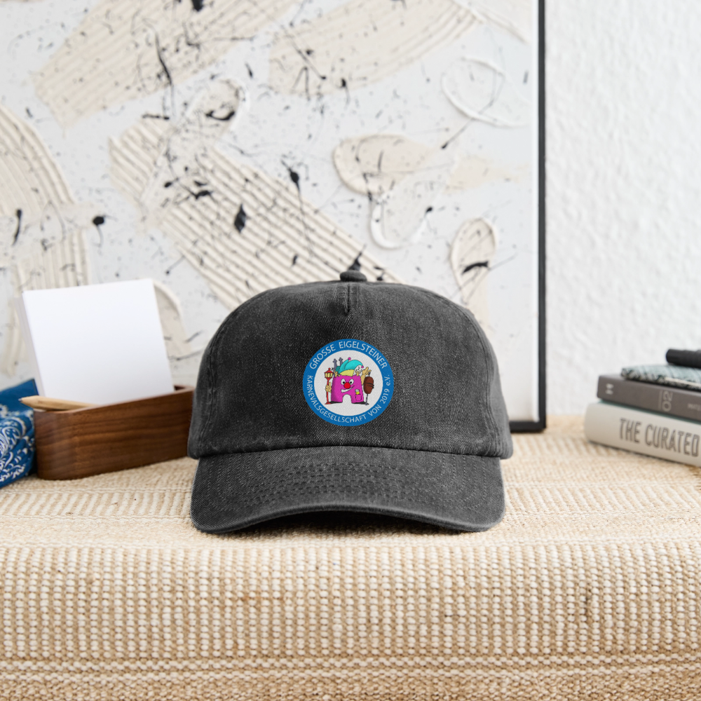 Relaxed Vintage Cap - Vintage Schwarz