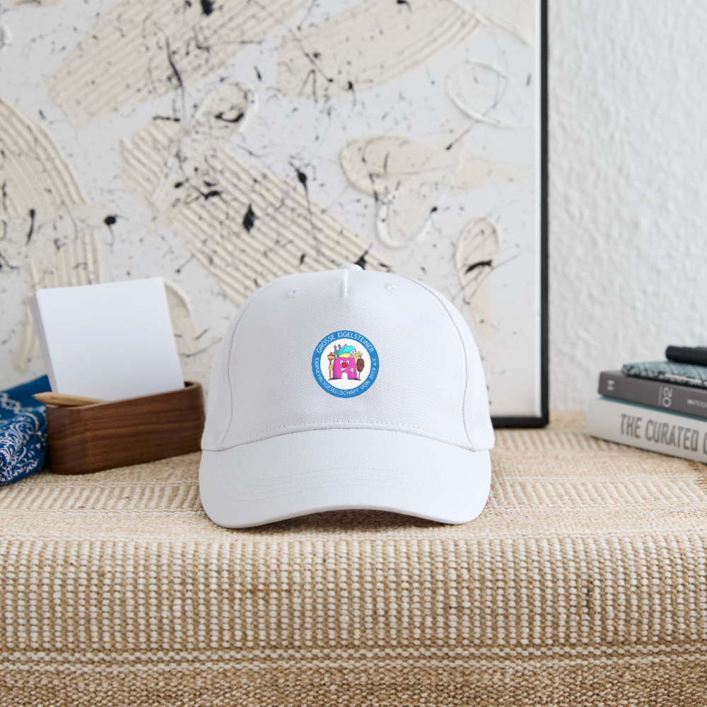 Kinder Bio Basecap - Weiß