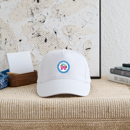 Kinder Bio Basecap - Weiß