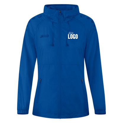 Jako Damen Lightweightjacke Flow - Royalblau