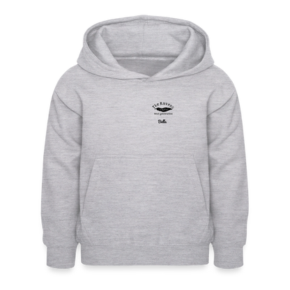 Kinder Hoodie - Hellgrau meliert