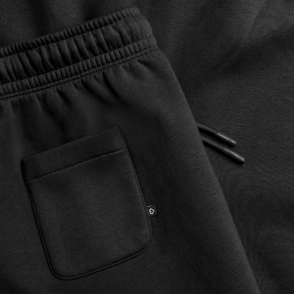Männer Premium Organic Sweatshorts - Schwarz