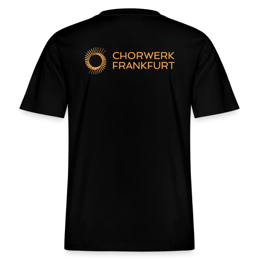 RELAXED FIT Unisex Organic T-Shirt - Schwarz