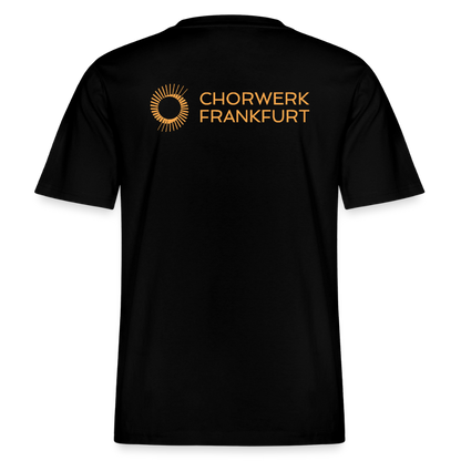 RELAXED FIT Unisex Organic T-Shirt - Schwarz