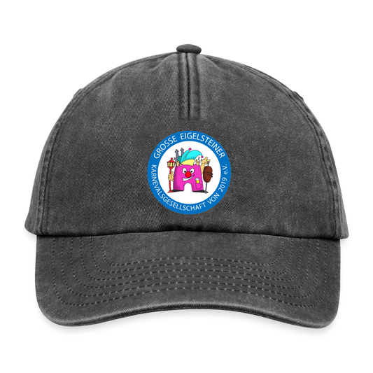 Relaxed Vintage Cap - Vintage Schwarz