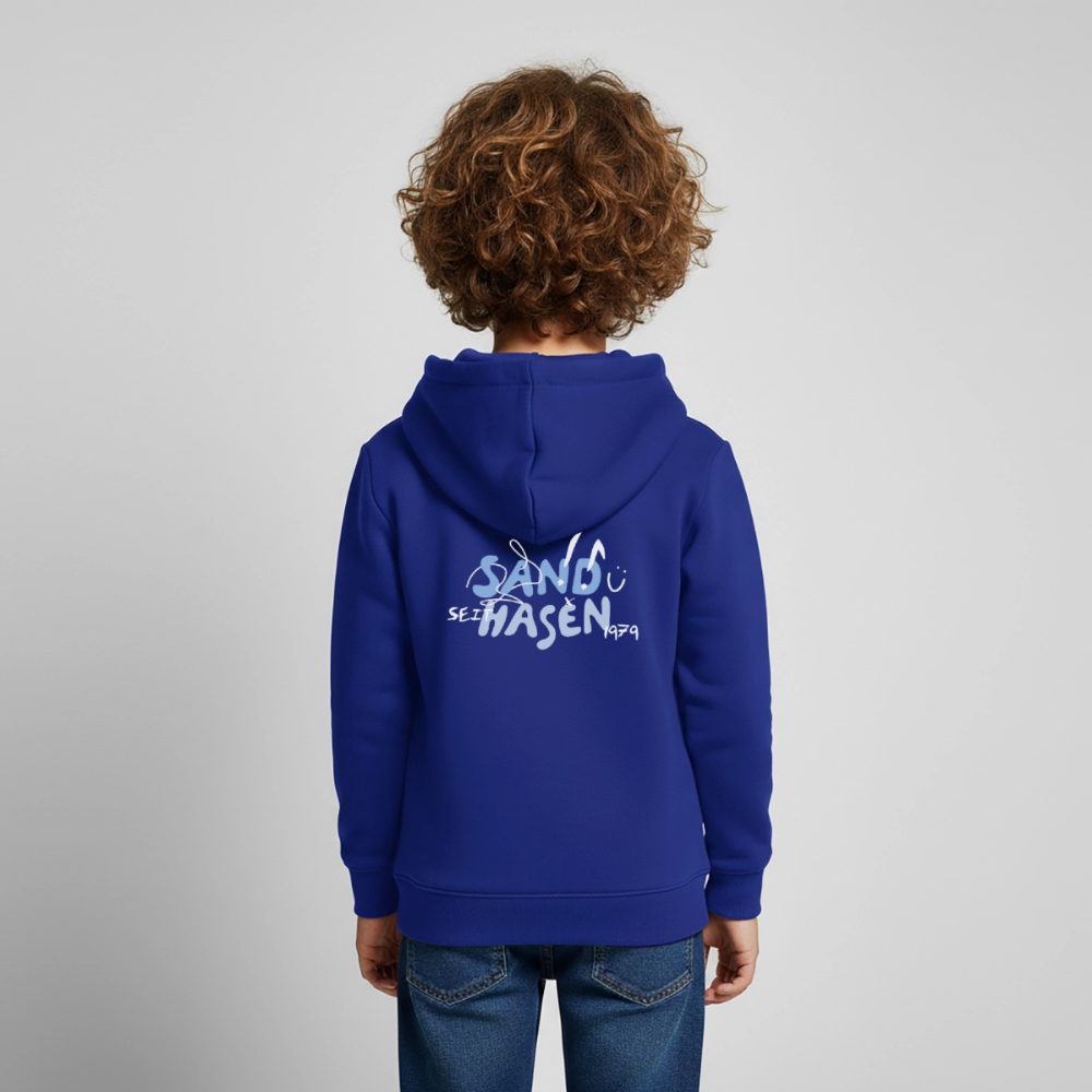 Kinder Premium Hoodie - Royalblau