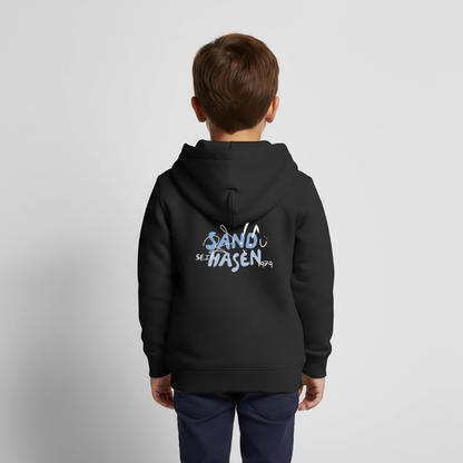 Kinder Premium Kapuzenjacke - Schwarz