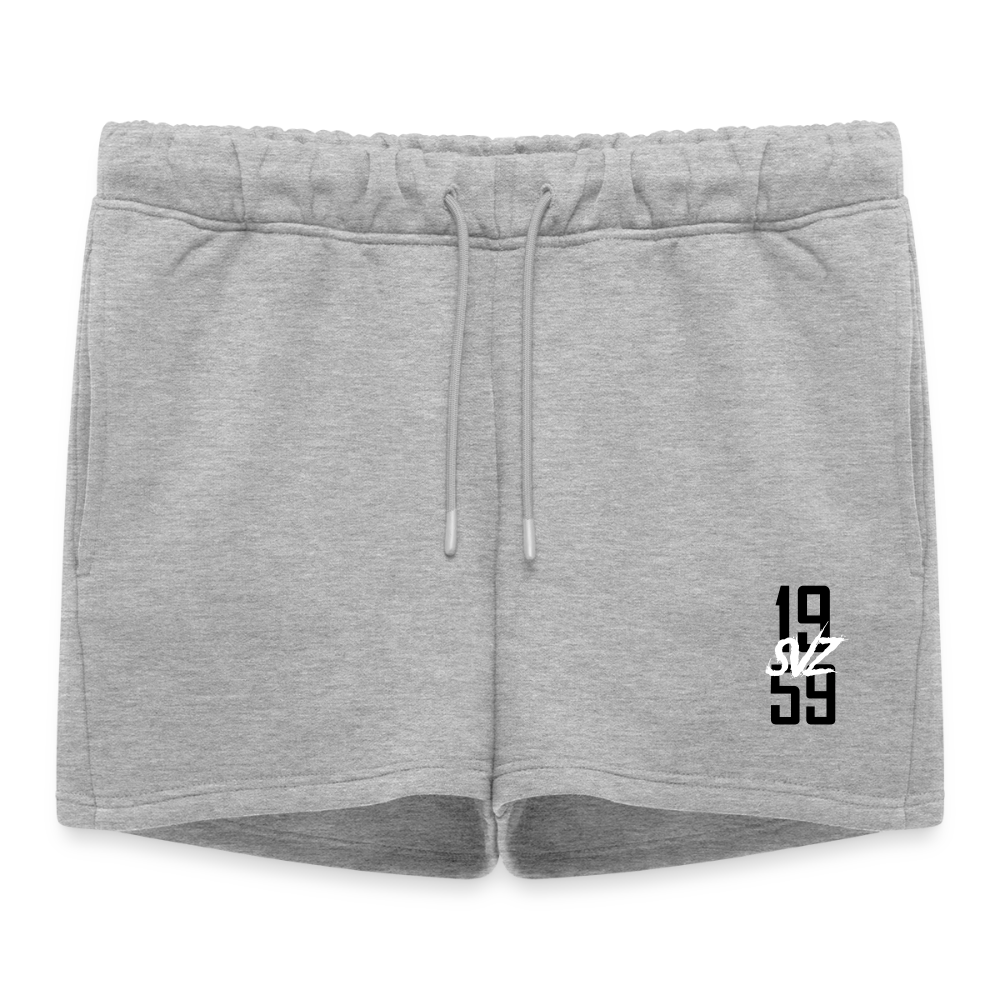 Frauen Premium Organic Sweatshorts - Grau meliert