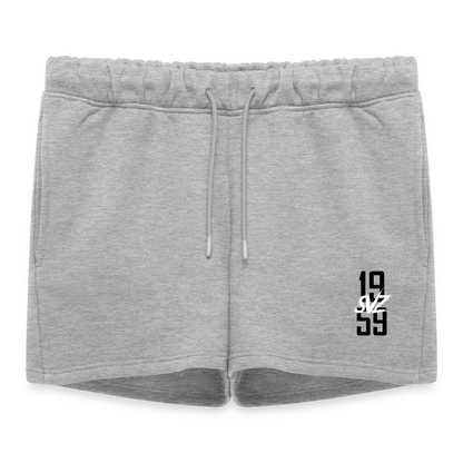 Frauen Premium Organic Sweatshorts - Grau meliert