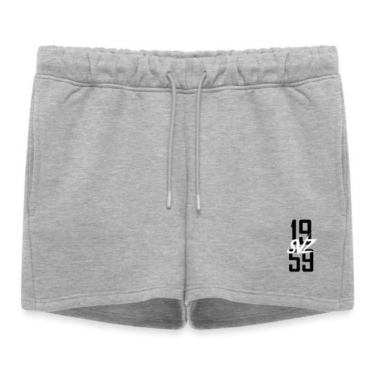 Frauen Premium Organic Sweatshorts - Grau meliert