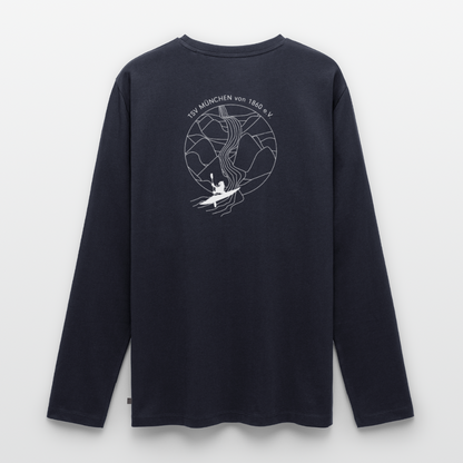 Langarmshirt Kajak, verschiedene Farben NEU - Navy