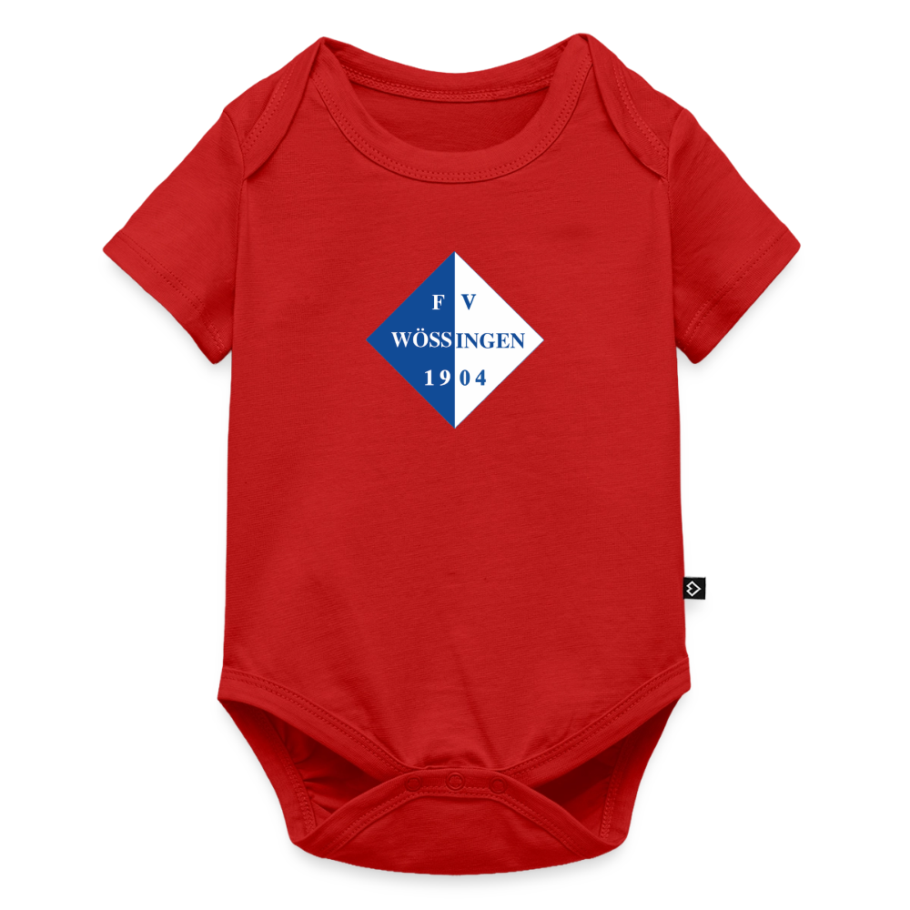 Baby Bio-Kurzarm-Body - Rot