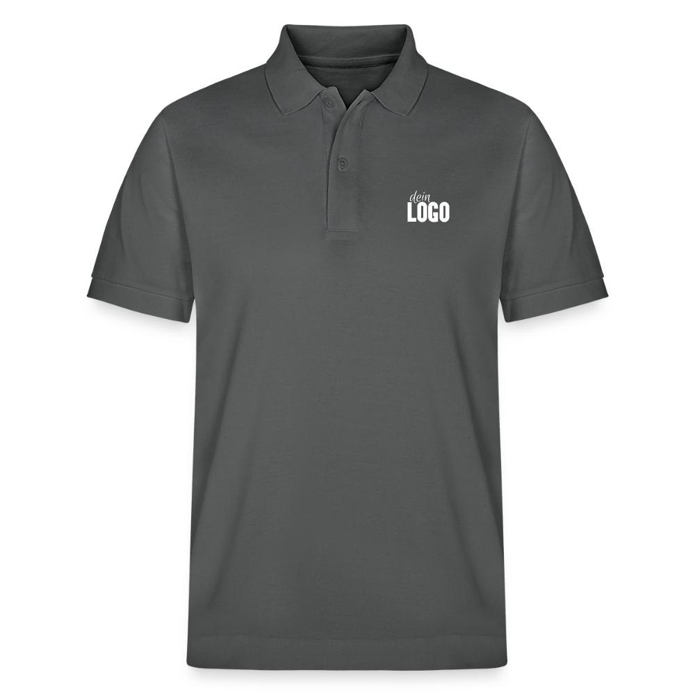 Unisex Bio-Poloshirt PREPSTER - Anthrazit
