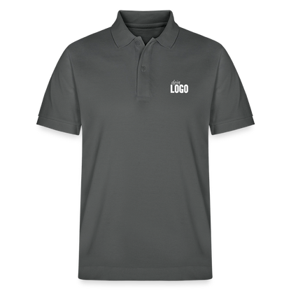 Unisex Bio-Poloshirt PREPSTER - Anthrazit