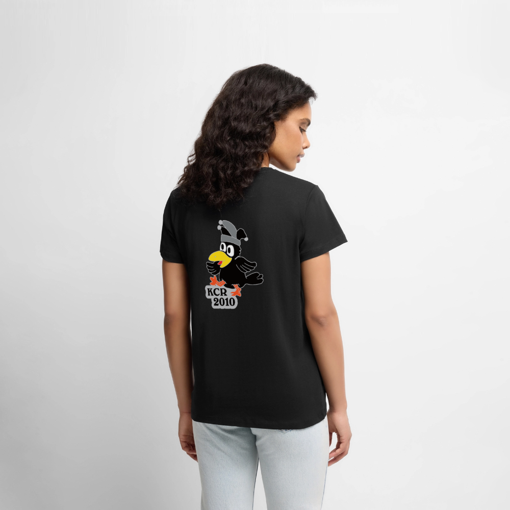 Frauen Premium T-Shirt - Schwarz