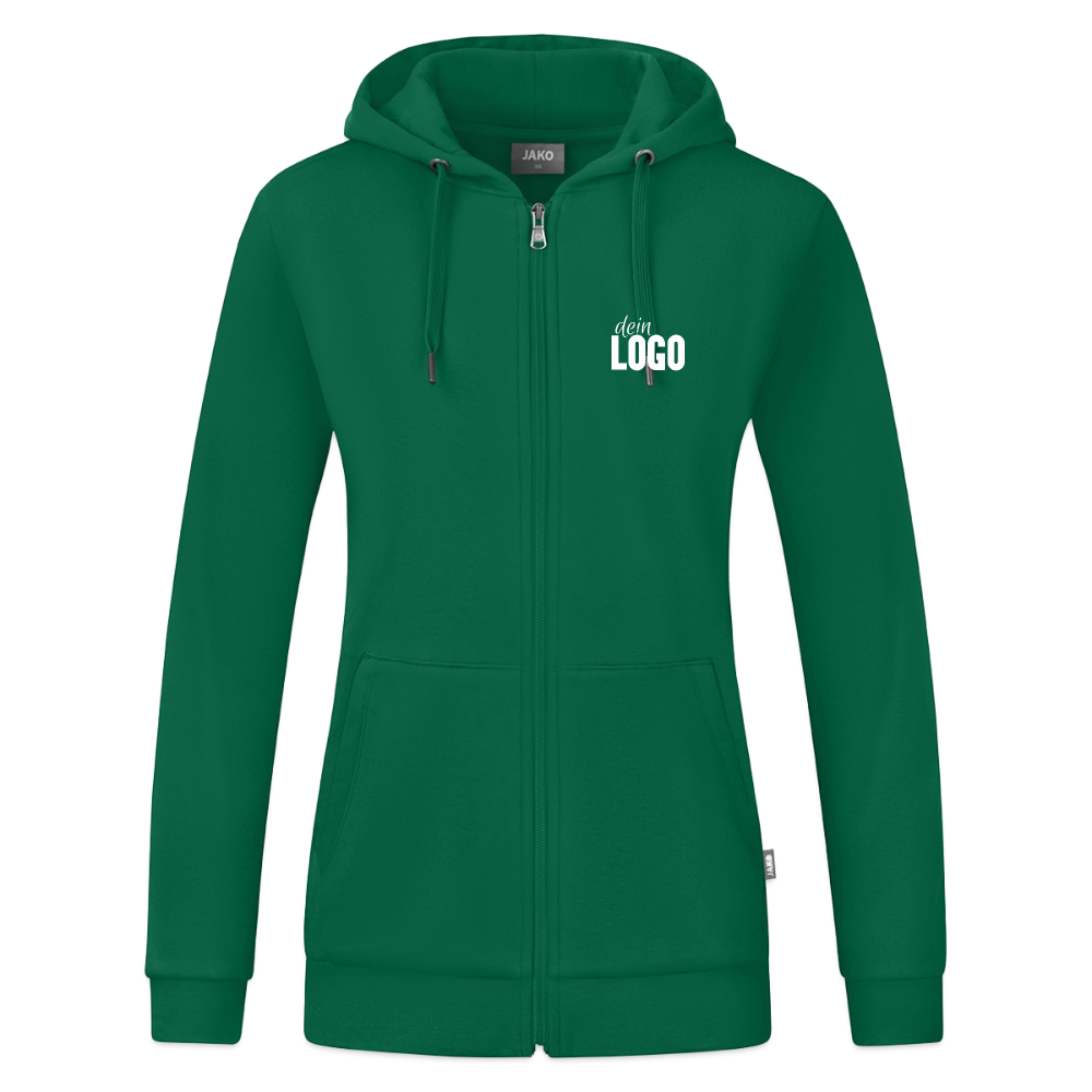 JAKO Frauen Kapuzenjacke Organic - Kelly Green