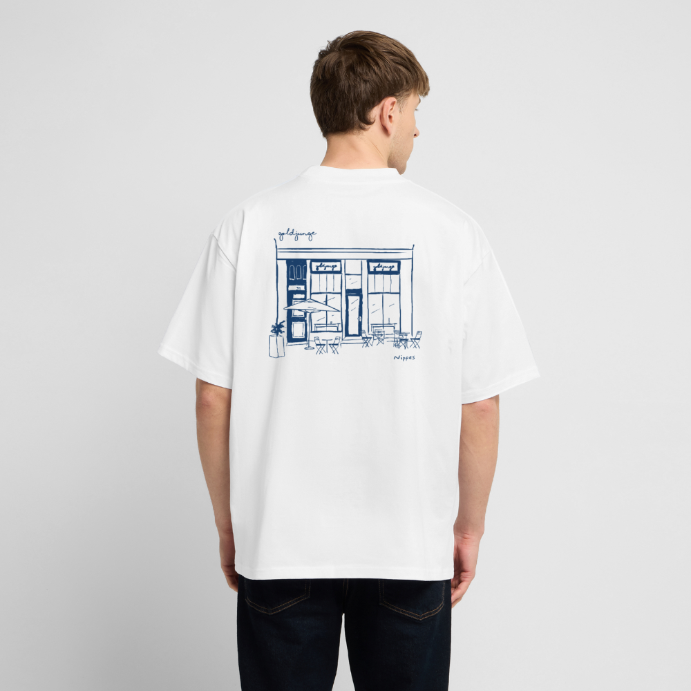 Oversized Heavyweight Unisex T-Shirt - Weiß