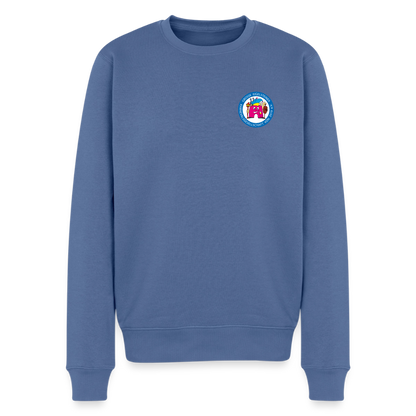 Männer Premium Pullover - Taubenblau