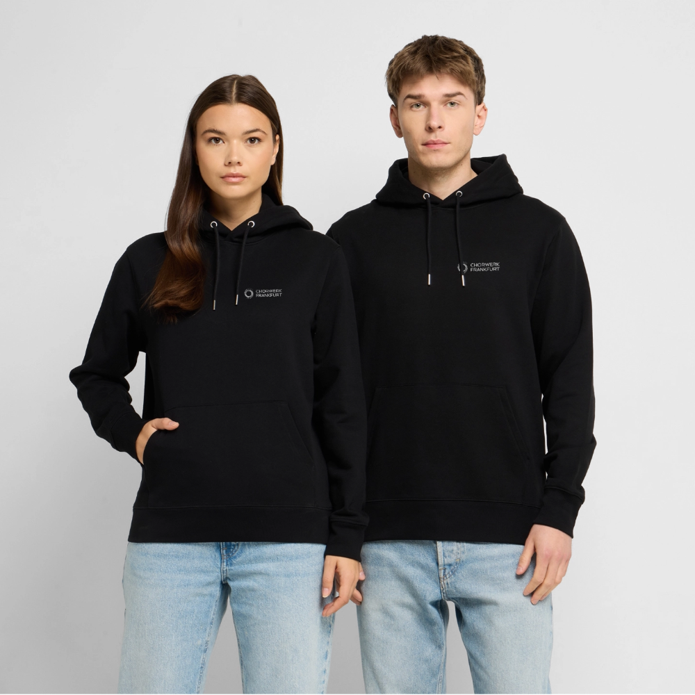 Stanley/Stella Unisex Bio-Hoodie CRUISER - Schwarz