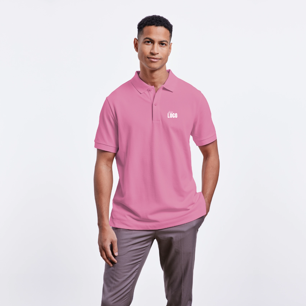 Unisex Bio-Poloshirt PREPSTER - Blasenrosa