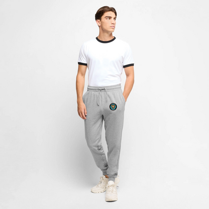 Männer Premium Bio Jogginghose - Grau meliert