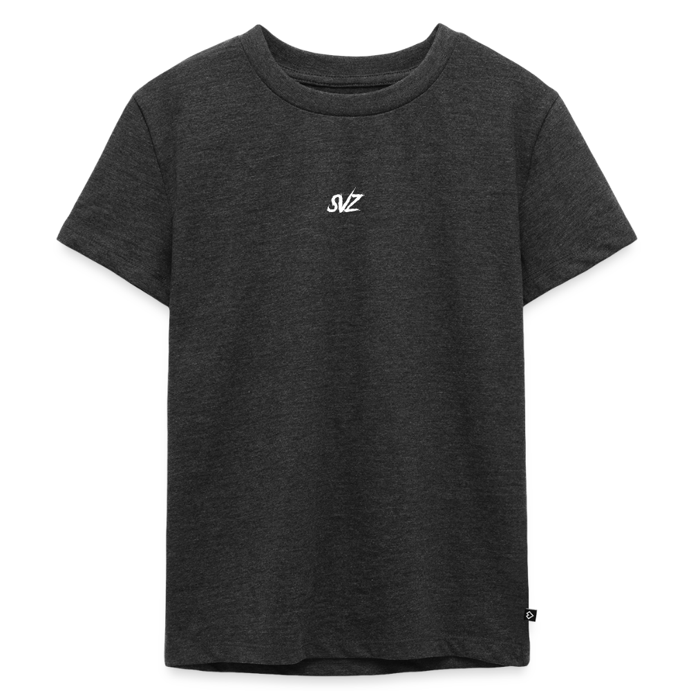 Kinder Premium T-Shirt - Anthrazit meliert