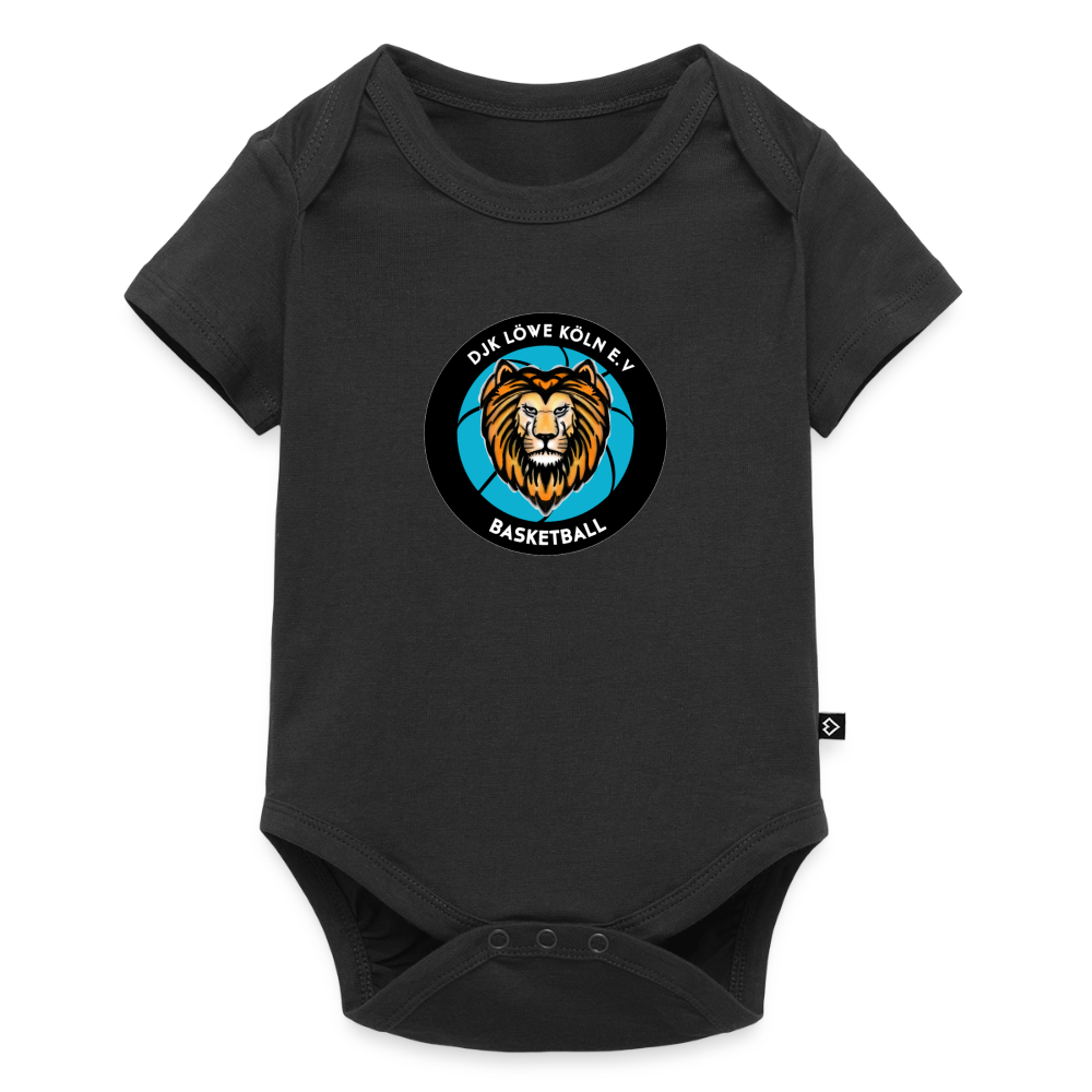 Baby Bio-Kurzarm-Body - Schwarz