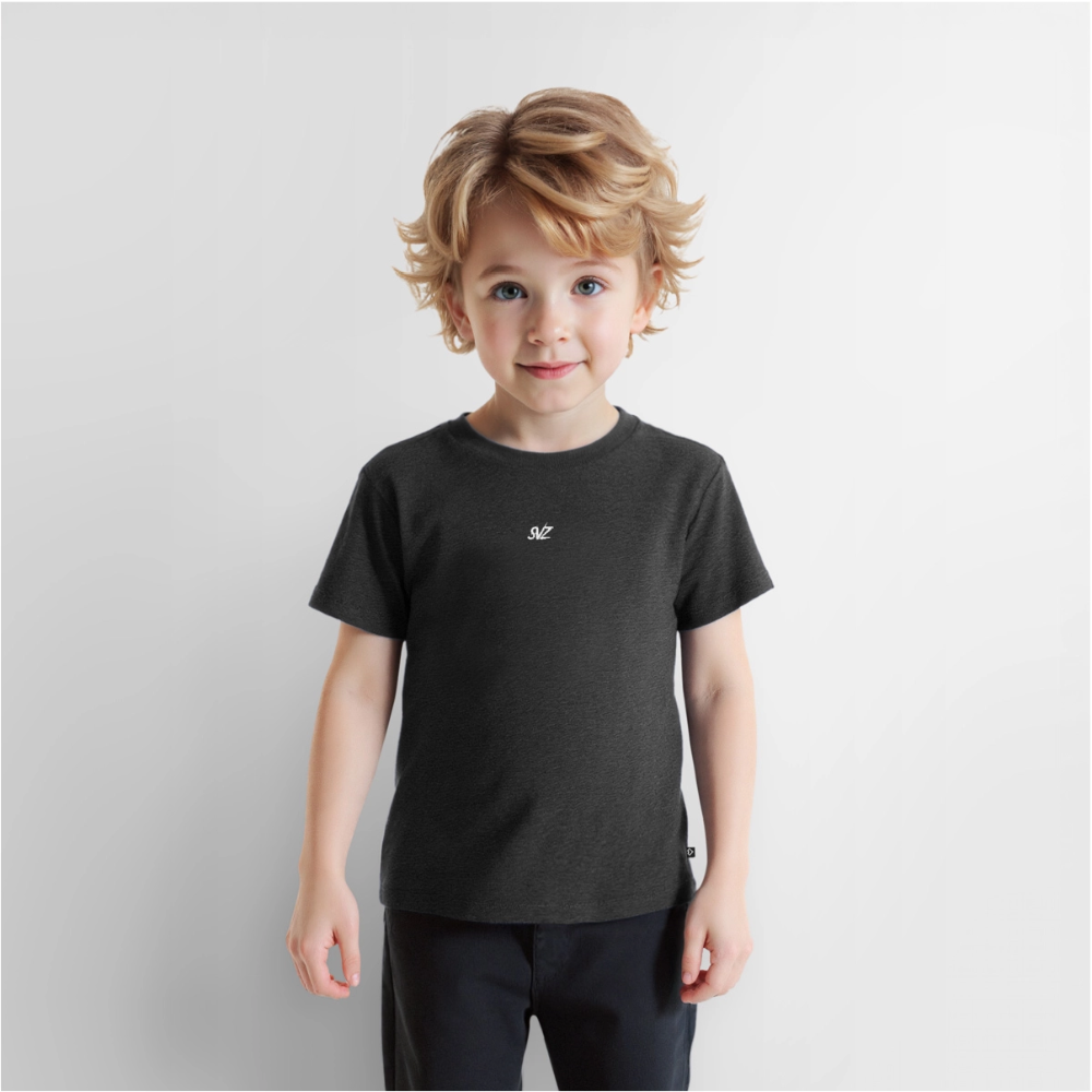 Kinder Premium T-Shirt - Anthrazit meliert