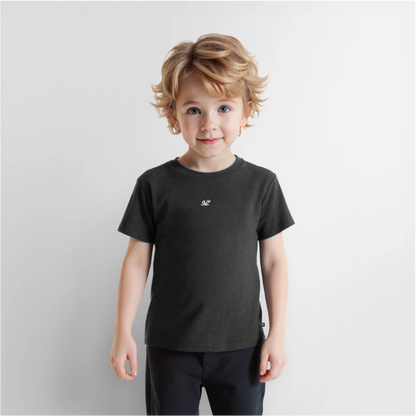 Kinder Premium T-Shirt - Anthrazit meliert