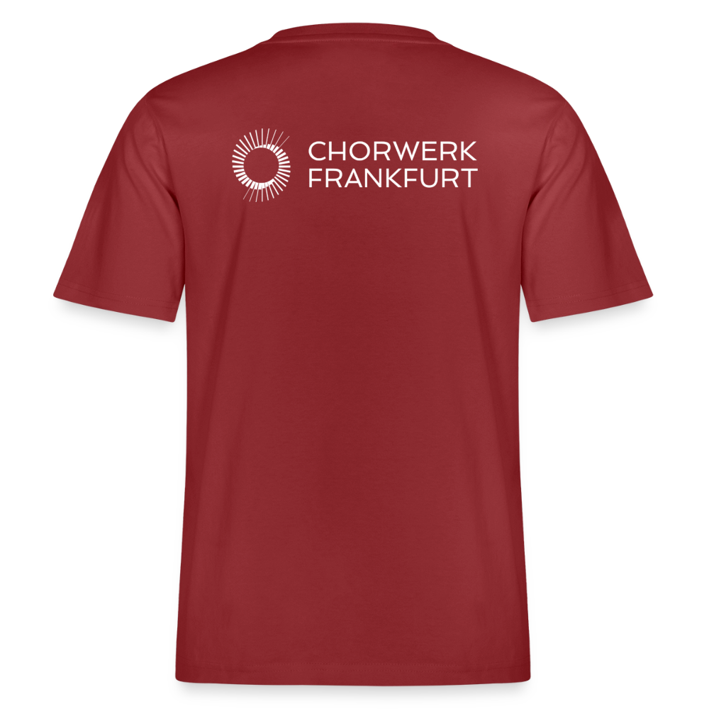 RELAXED FIT Unisex Organic T-Shirt - Erdrot