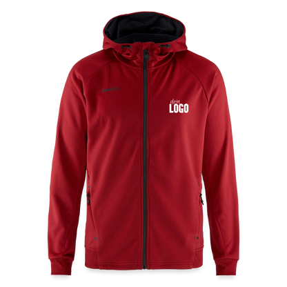 CRAFT ADV Unify Kapuzenjacke - Dunkelrot
