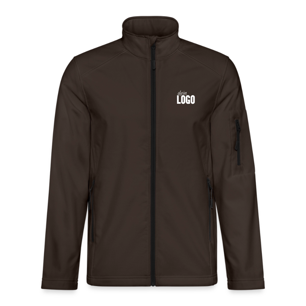 Unisex Softshelljacke - Schokobraun
