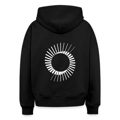 Stanley/Stella Boxy Frauen Bio Hoodie Nora - Schwarz