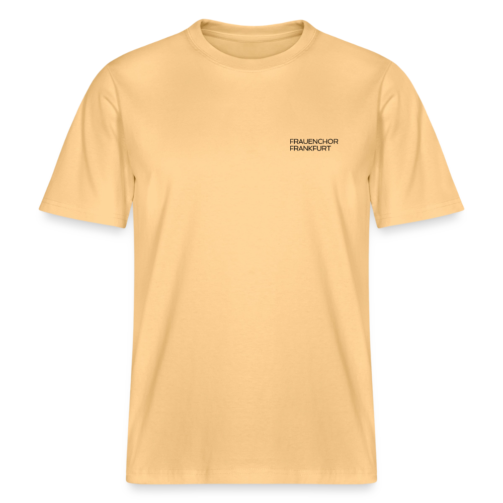 RELAXED FIT Unisex Organic T-Shirt - Hellgelb