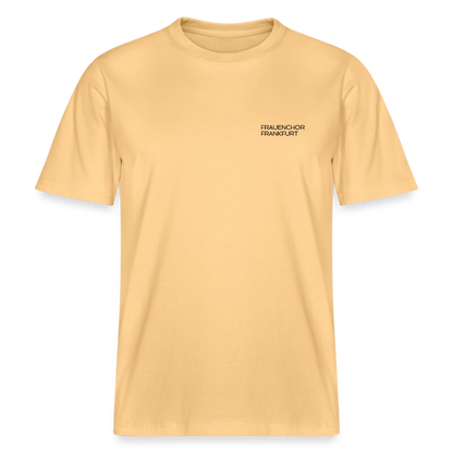 RELAXED FIT Unisex Organic T-Shirt - Hellgelb