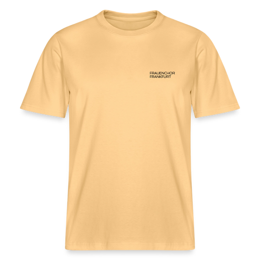 RELAXED FIT Unisex Organic T-Shirt - Hellgelb