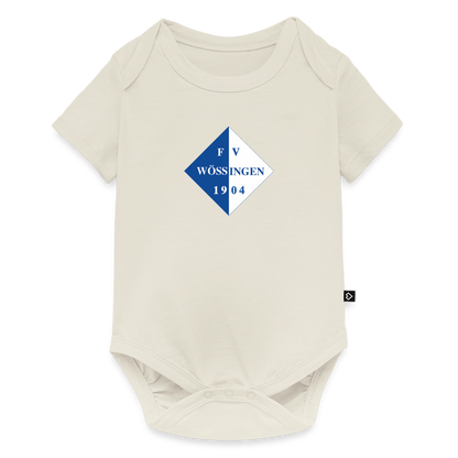 Baby Bio-Kurzarm-Body - Naturweiß