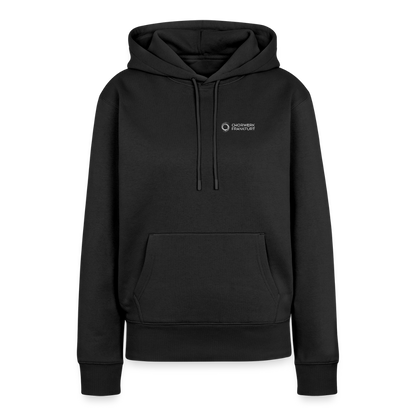 Frauen Premium Hoodie - Schwarz