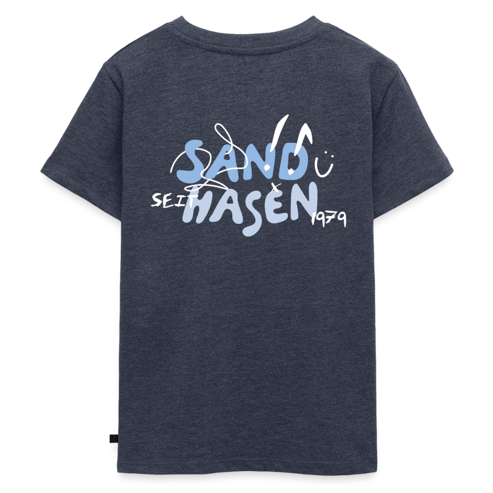 Kinder Premium T-Shirt - Jeansblau 
