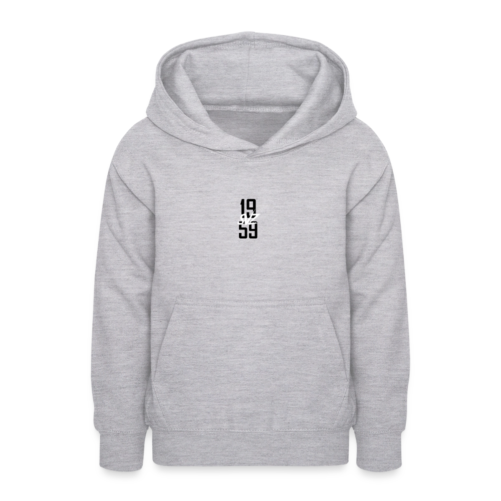 Teenager Hoodie - Hellgrau meliert