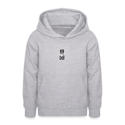 Teenager Hoodie - Hellgrau meliert