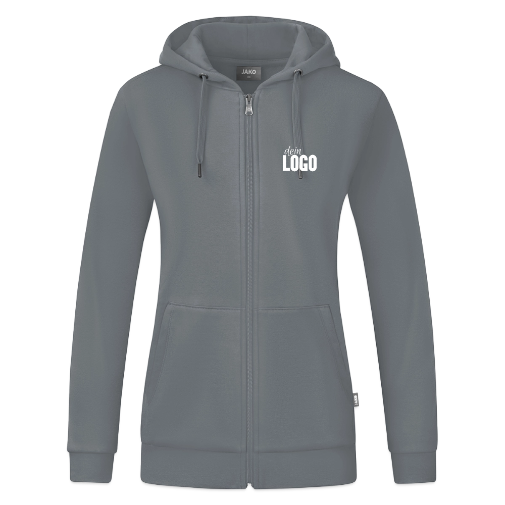 JAKO Frauen Kapuzenjacke Organic - Grau