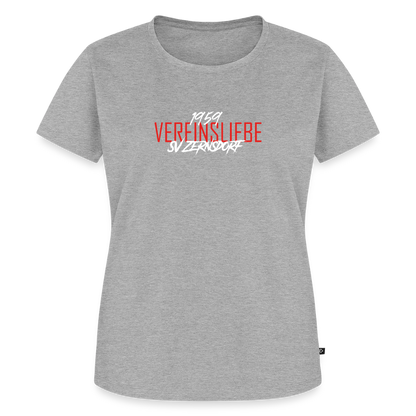 Frauen Premium T-Shirt - Grau meliert