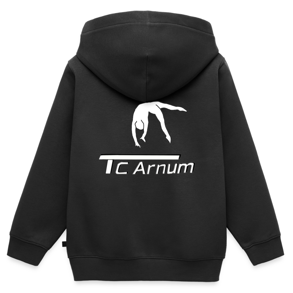 Kinder Premium Kapuzenjacke - Schwarz