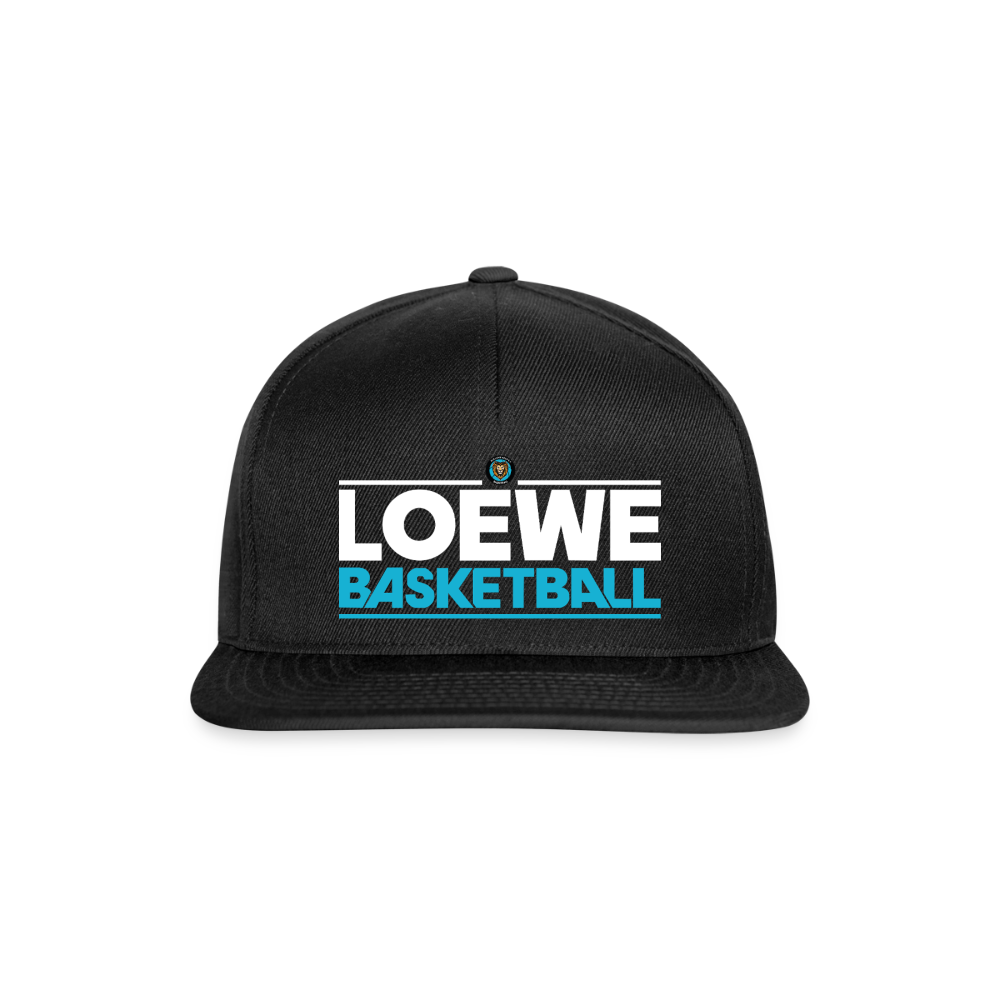 Snapback Cap - Schwarz/Schwarz