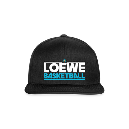 Snapback Cap - Schwarz/Schwarz