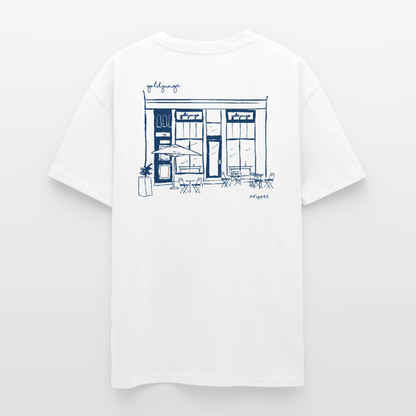 Oversized Heavyweight Unisex T-Shirt - Weiß