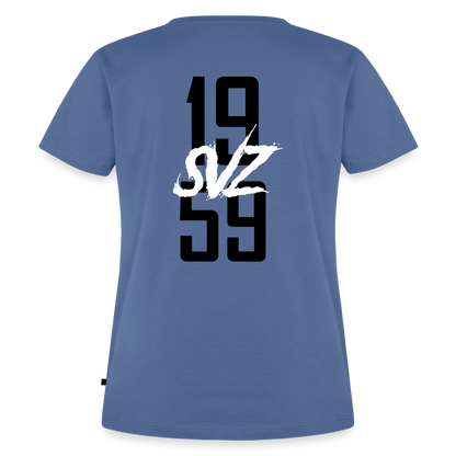 Frauen Premium T-Shirt - Taubenblau