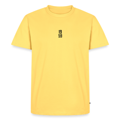 Männer Premium T-Shirt - Pastellgelb
